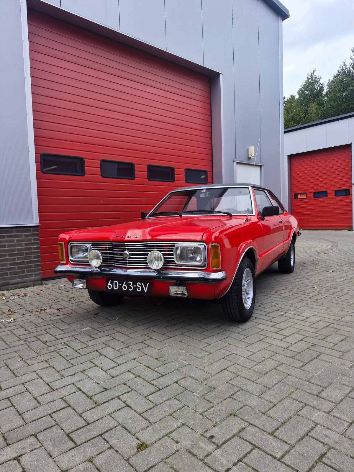 Ford Taunus 1.6 1971 Rood, 980 kg, 4 cilinders, Origineel Nederlands, Handgeschakeld