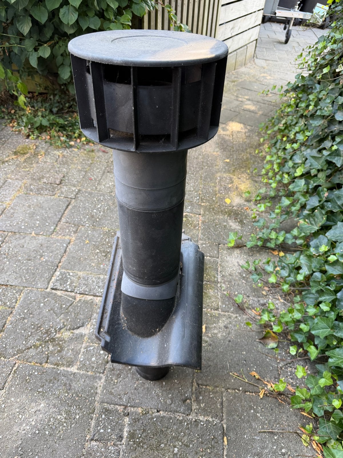 Schoorsteen dakdoorvoer met kap - Gebruikt, Ophalen, Gebruikt, Ventilator