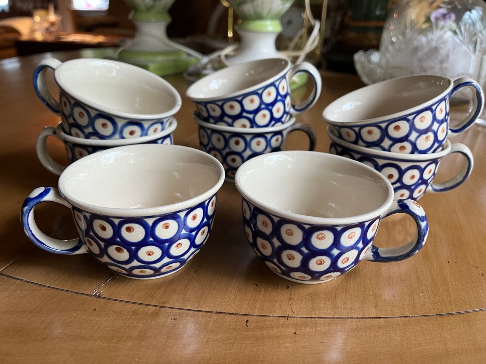 Bunzlau Castle 8 stuks espresso senseo kopjes met oor, Keramiek, Nieuw, Ophalen of Verzenden, Overige stijlen