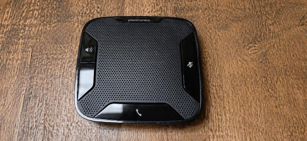 Plantronics P810 Speakerphone – Goede Staat + USB Kabel, Gebruikt, Plantronics, Ophalen of Verzenden, Plantronics (Poly)