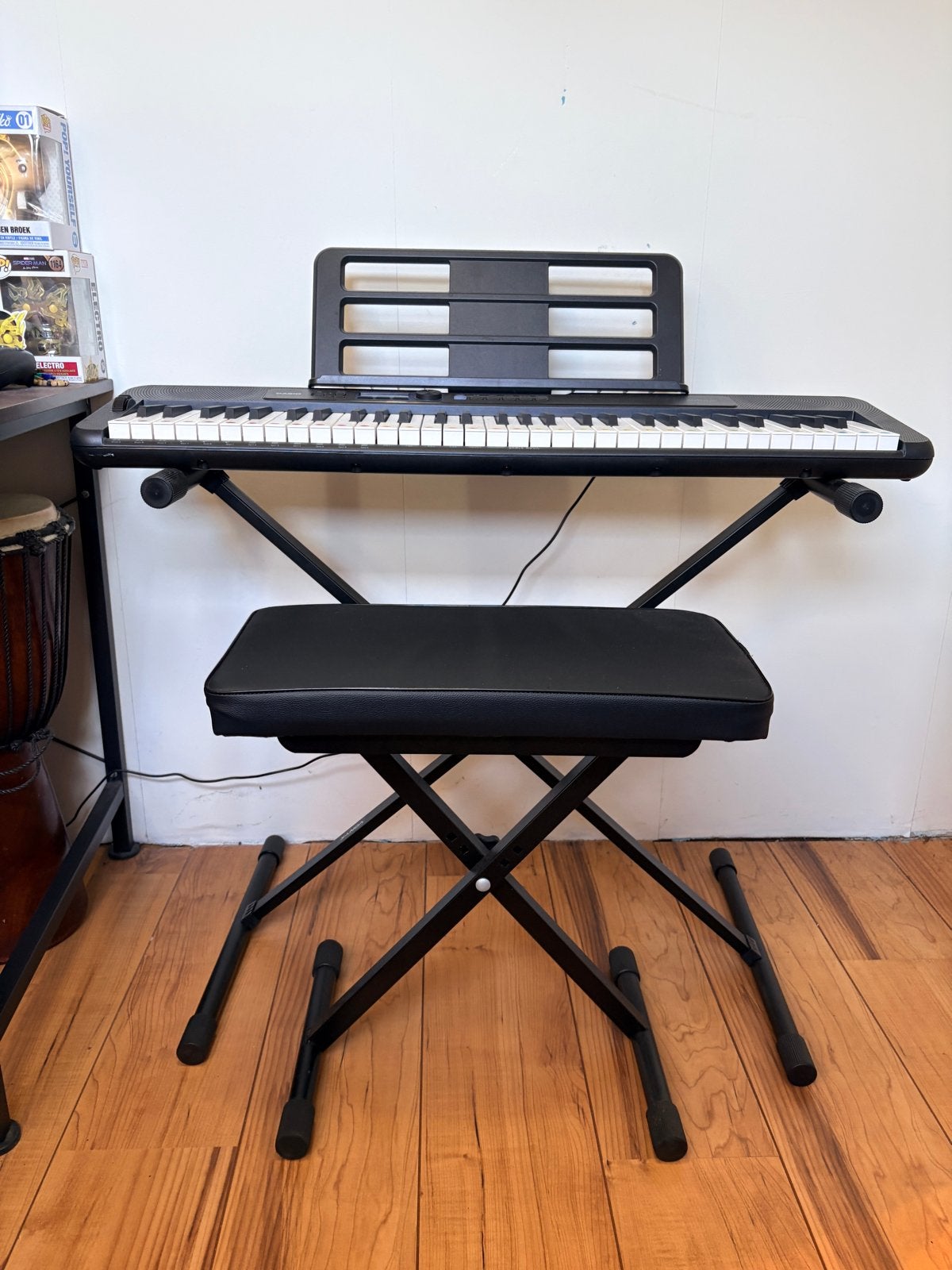Casio CT-S300 Keyboard met standaard en bankje, Ophalen, Casio, 61 toetsen, Zo goed als nieuw