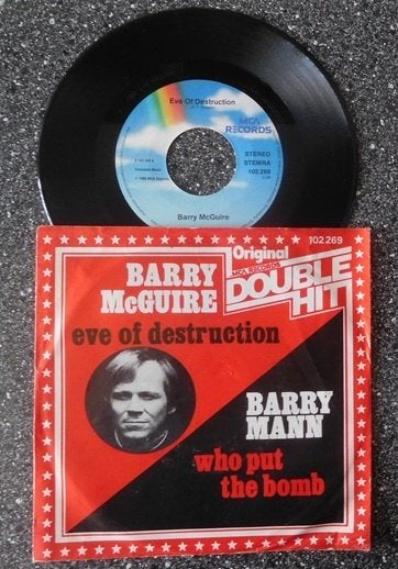 Barry McGuire - eve of destruction (vanaf € 2,50), Cd's en Dvd's, Vinyl Singles, Zo goed als nieuw, Pop, Verzenden