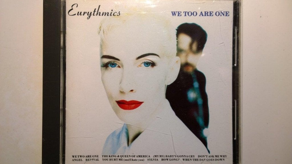 Eurythmics - We Too Are One (Blauwe Disc), Ophalen of Verzenden, Zo goed als nieuw, Pop, Album