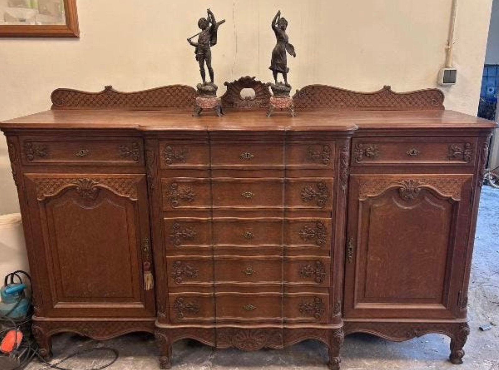 LUIKS DRESSOIR !! ANTIEK!!!  PRACHTIG!!, Ophalen