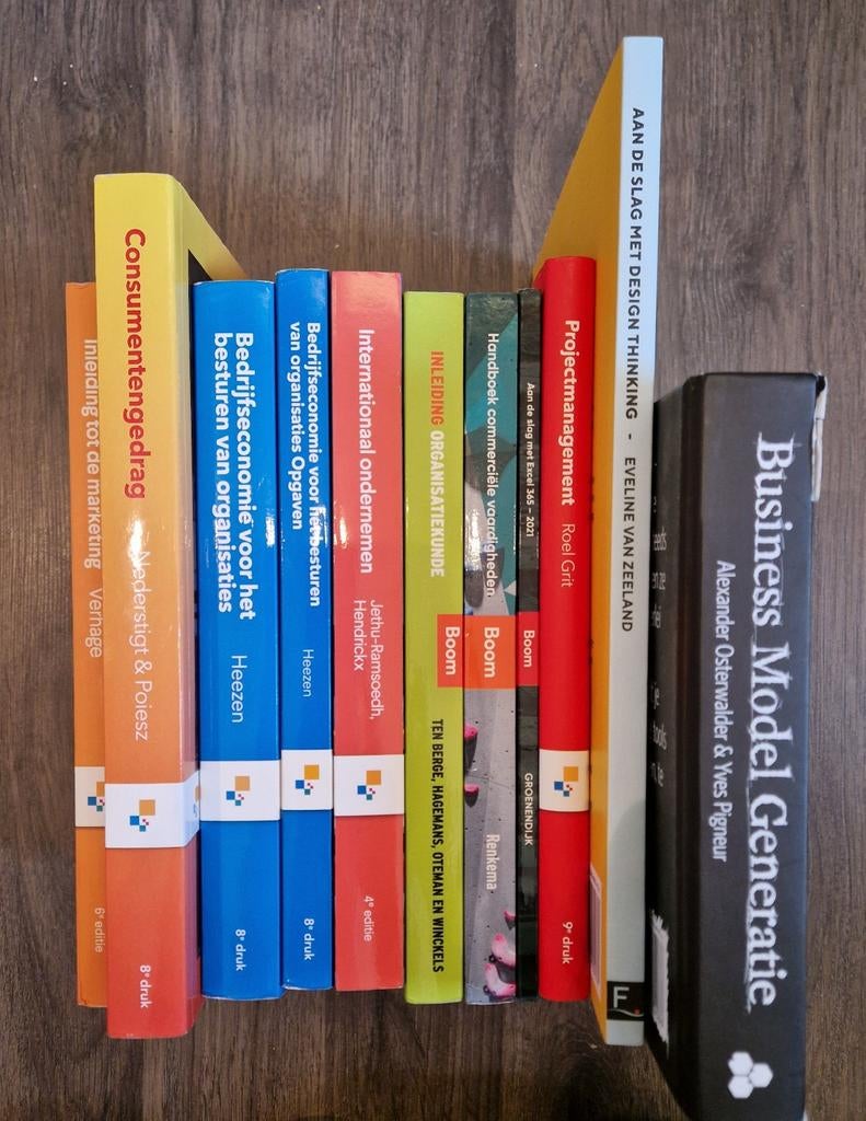 Studieboeken Commerciële Economie Windesheim Jaar 1, Boeken, Studieboeken en Cursussen, Ophalen, Beta, Zo goed als nieuw, HBO