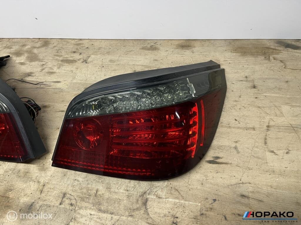 Achterlichten set smoked led - BMW 5 serie E60 sedan, Gebruikt, Einsteinlaan 5 rijswijk, Bmw, Ophalen of Verzenden