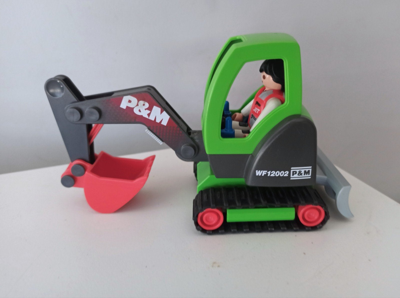 Playmobil kleine graafmachine op rupsbanden, Kinderen en Baby's, Speelgoed | Speelgoedvoertuigen, Ophalen of Verzenden, Zo goed als nieuw