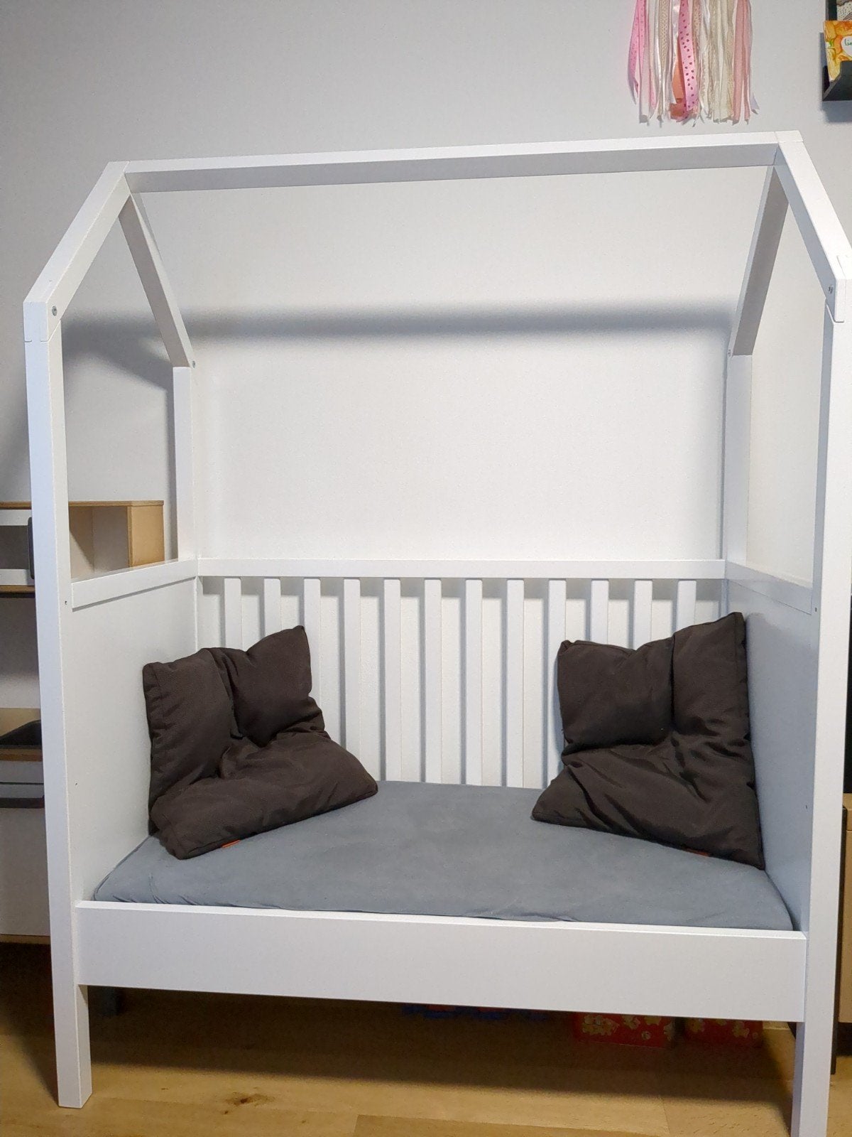 Bopita bedhuisje/ledikant/leesbankje incl. matras 120x60cm, Ophalen, Gebruikt, Ledikant