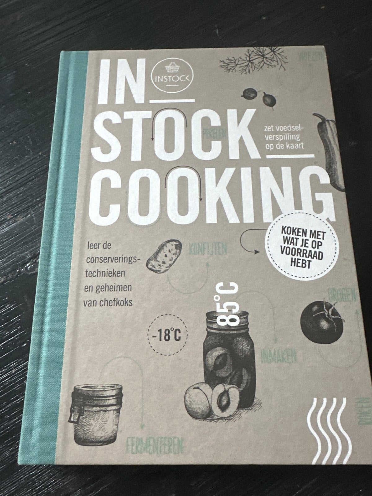 Instock Cooking: Koken met wat je op voorraad hebt, Boeken, Kookboeken, Hoofdgerechten, Ophalen of Verzenden, Zo goed als nieuw