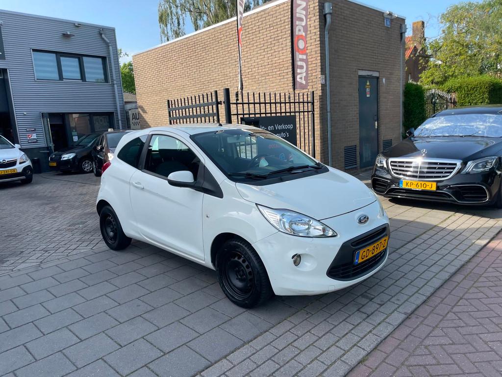 Ford Ka 1.2 Comfort start/stop Airco NAP APK 1 Jaar, Voorwielaandrijving, Euro 5, Gebruikt, 1242 cc