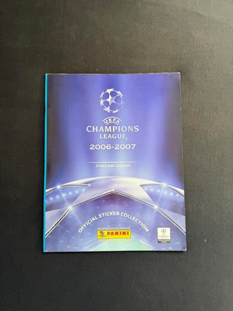 Champions League 2006-2007 panini album, Ophalen of Verzenden, Nieuw, Plaatjesalbum