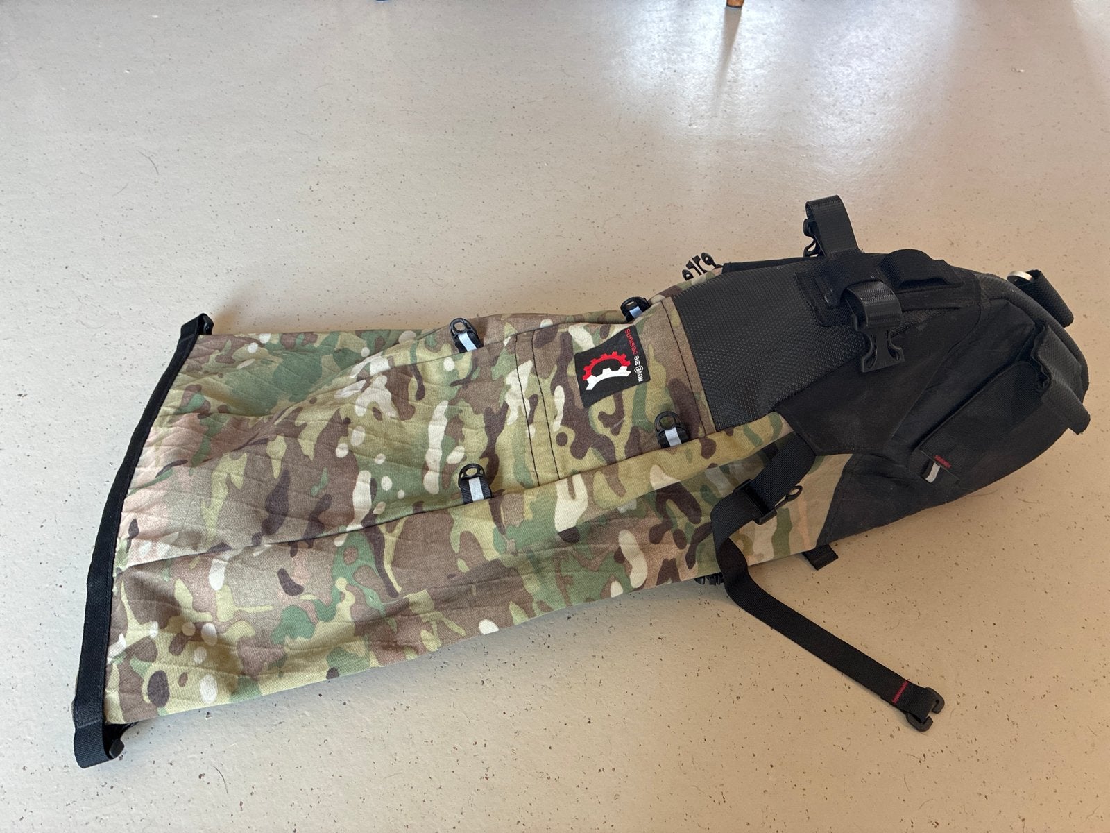 Revelate Designs Bikepacking Zadeltas - Camo, Ophalen of Verzenden, Gebruikt