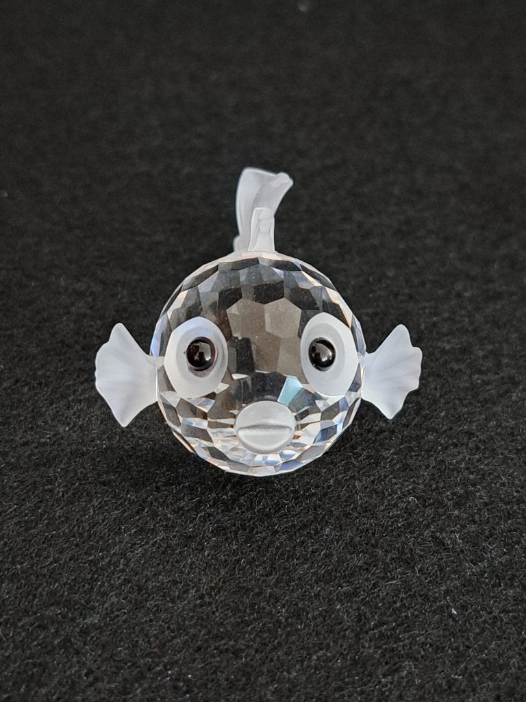Swarovski beeldje Kogelvis (South Sea / Aquatic Worlds), Ophalen of Verzenden, Zo goed als nieuw, Figuurtje
