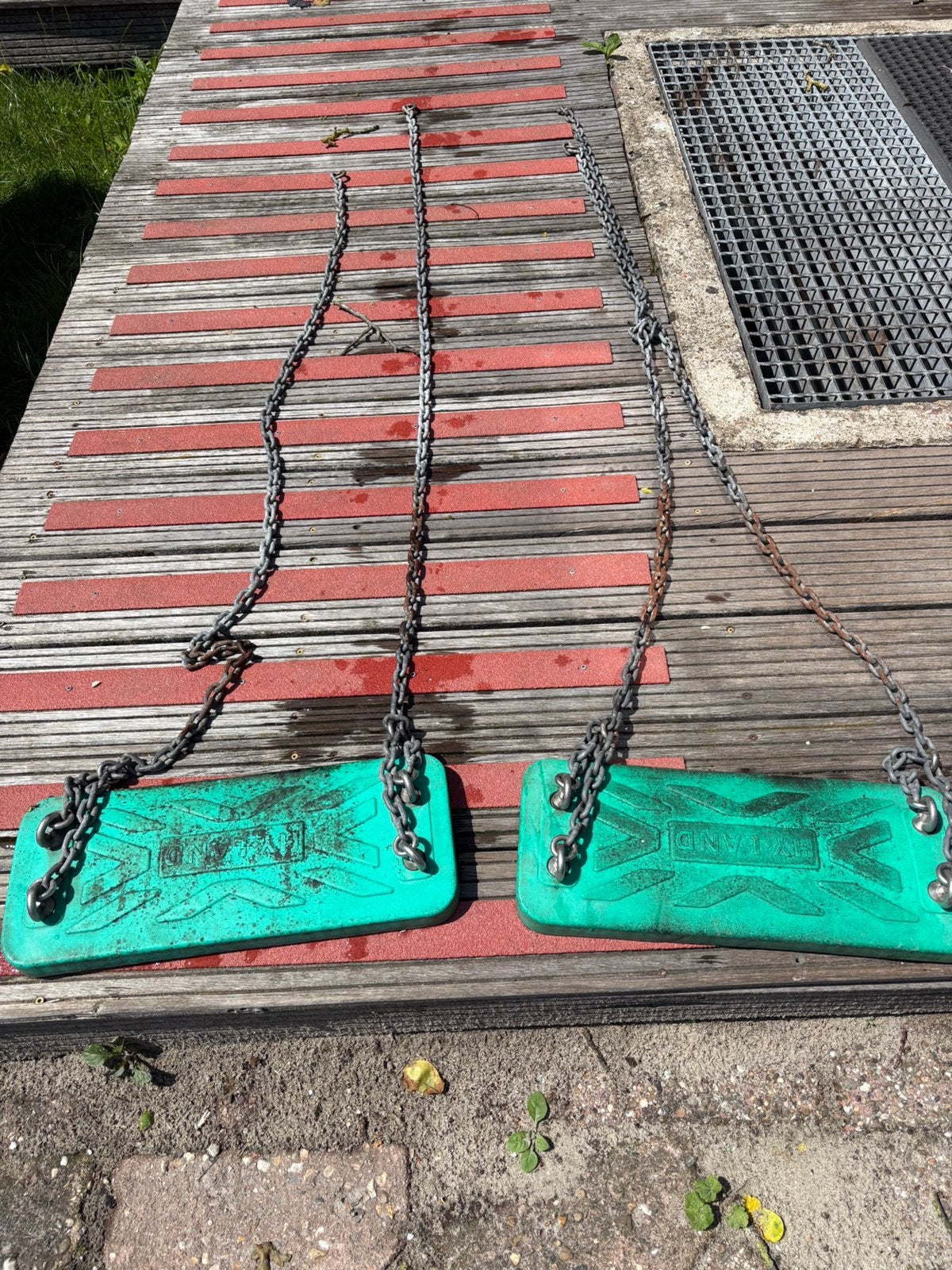 2 solide Schommels, Ophalen of Verzenden, Gebruikt