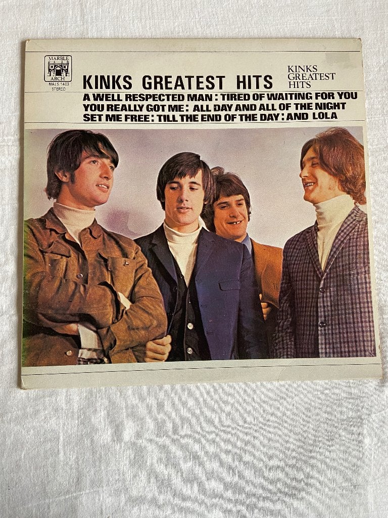 the kinks - kinks greatest hits, LP, Ophalen of Verzenden, Zo goed als nieuw, 12 inch