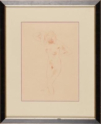 Jan Sluyters (1881-1957), Staande naakte dame, Ophalen of Verzenden