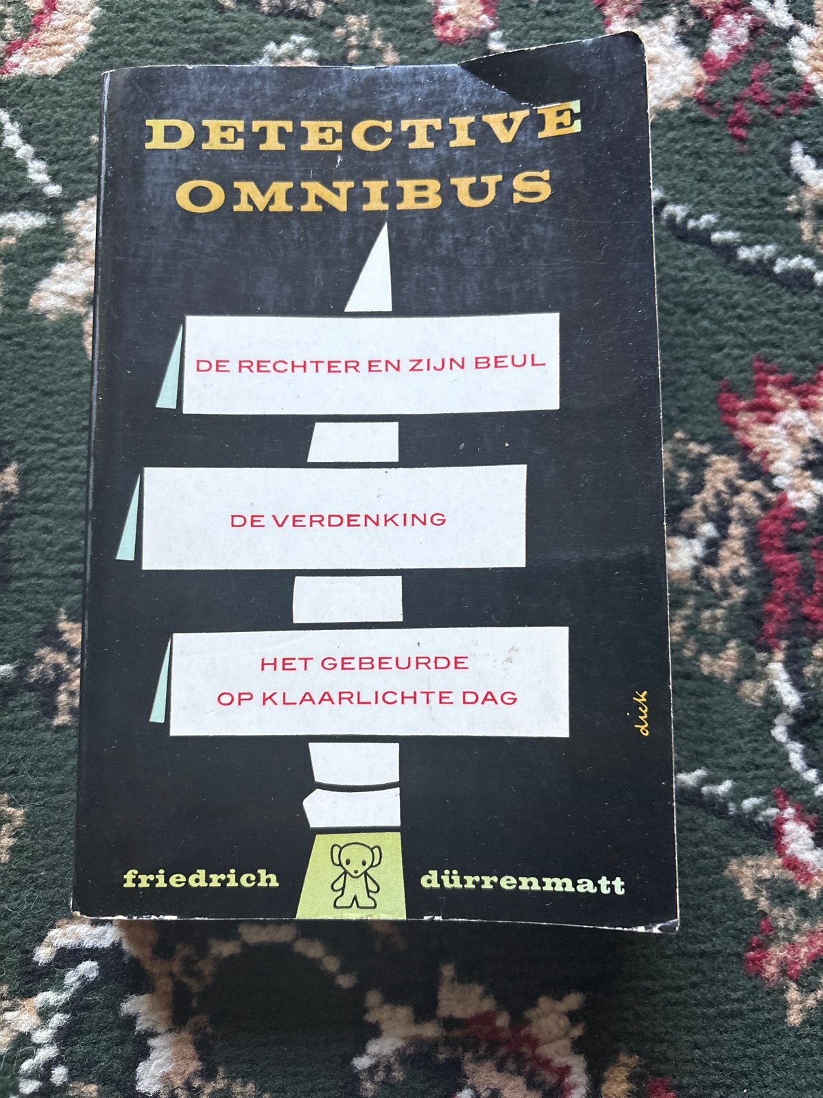 Detective Omnibus - Friedrich Dürrenmatt, Boeken, Detectives, Ophalen of Verzenden, Gelezen