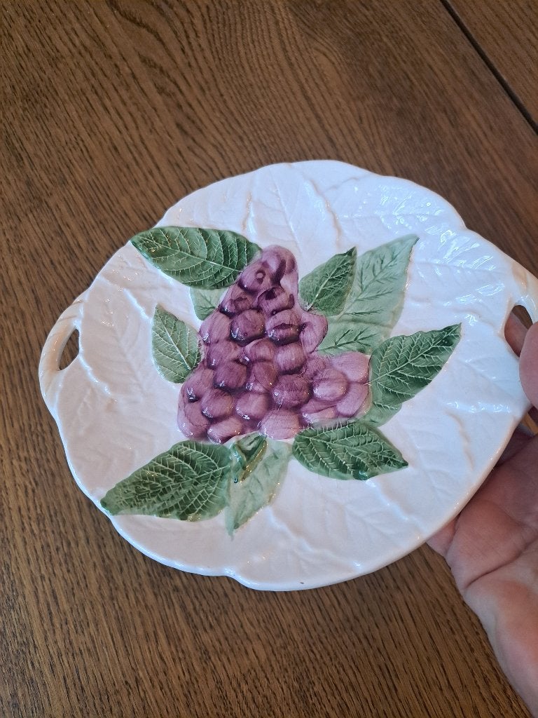 Majolica  bord, Ophalen of Verzenden, Zo goed als nieuw, Bord(en), Overige stijlen