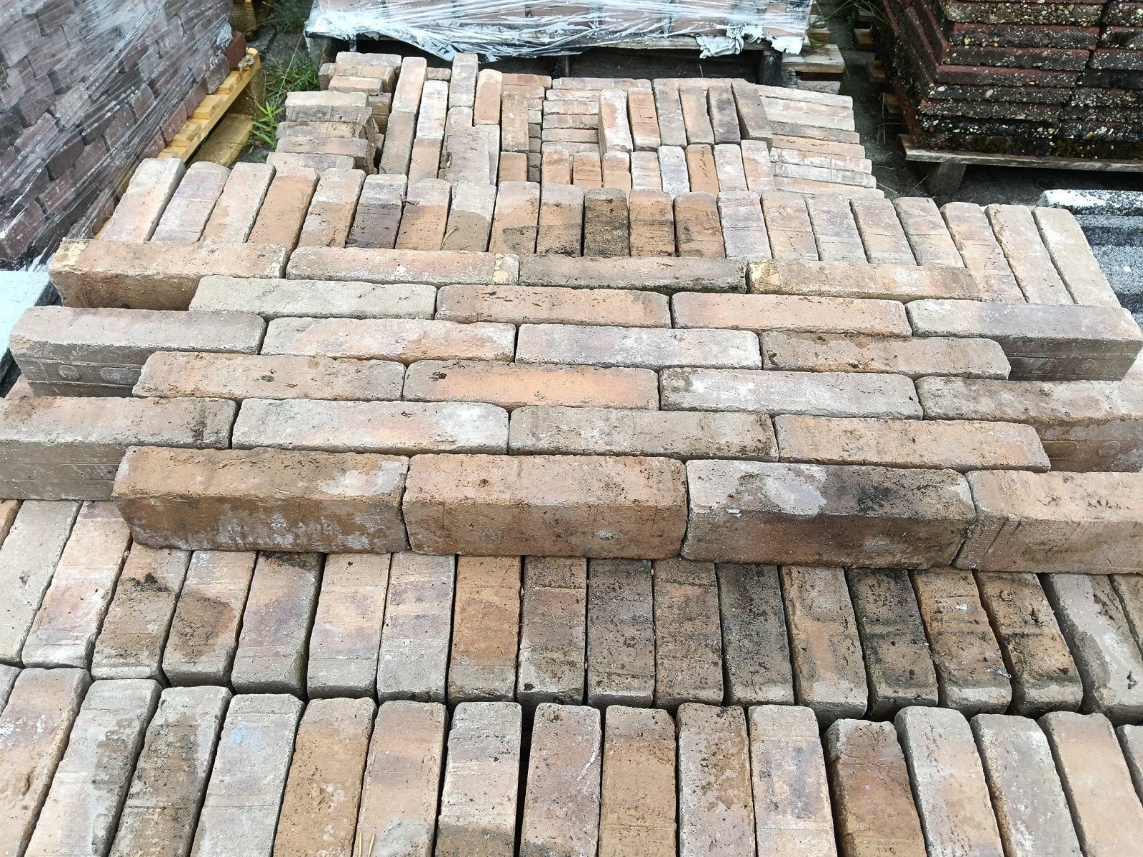 gebakken waalformaat, Tuin en Terras, Ophalen, Nieuw, 5 tot 10 m², Klinkers