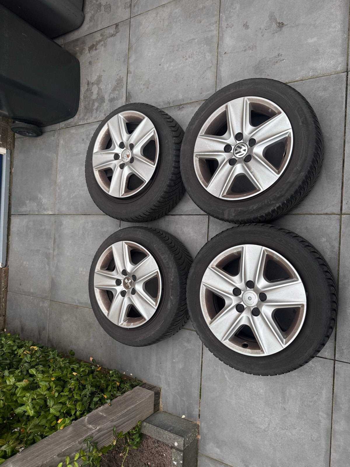 Vredestein All Season Banden 205/55/R16 met Velgen, Ophalen, Gebruikt, 16 inch, Banden en Velgen