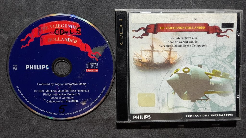 CDI - De Vliegende Hollander - Philips CD-I Interactief, Gebruikt, Overige genres, 1 speler, Ophalen of Verzenden