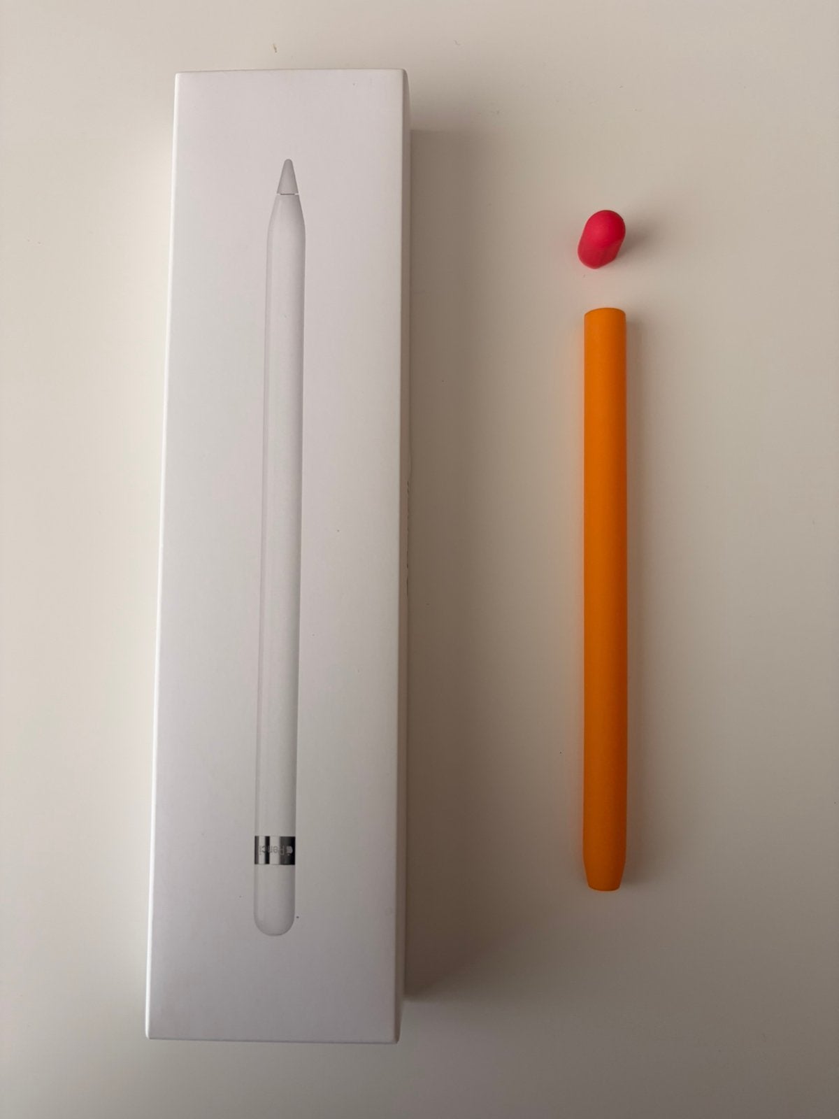 Apple Pencil 1e generatie – nieuwstaat + doos en sleeve, Computers en Software, 10 inch, Apple iPad, Wit, Ophalen of Verzenden