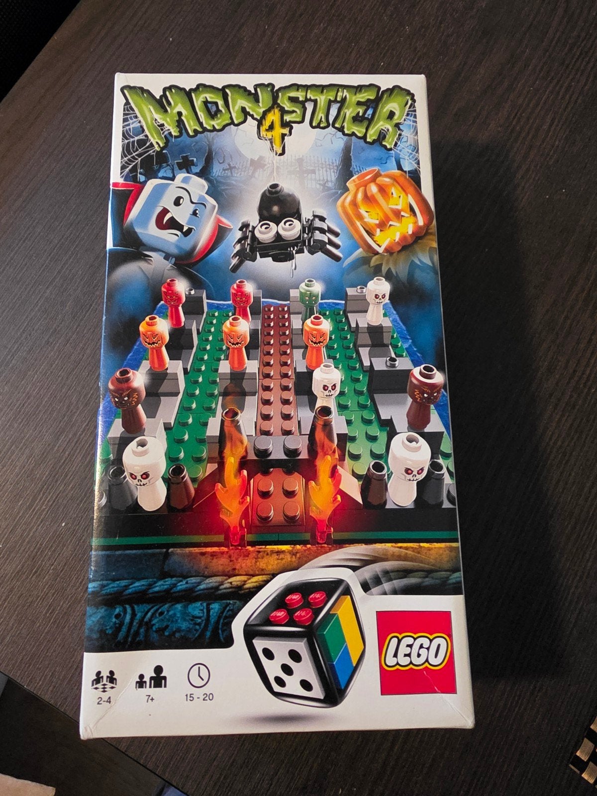 LEGO Monster 4 Bordspel - Compleet en in goede staat, Drie of vier spelers, Ophalen of Verzenden, Zo goed als nieuw, LEGO