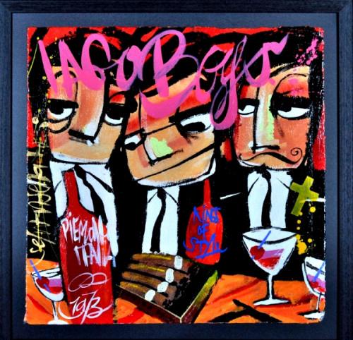 Selwyn Senatori Kings of Style zeefdruk 85x85 + certificaat, Ophalen