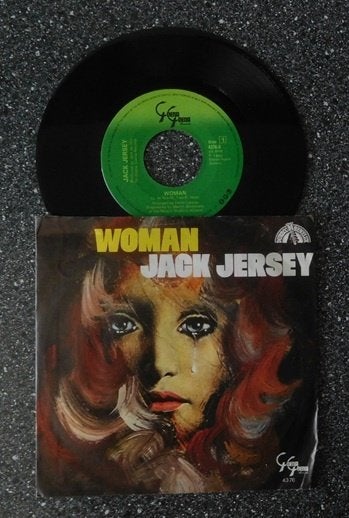Jack Jersey - woman (vanaf € 1,75), Cd's en Dvd's, Vinyl | Nederlandstalig, Ophalen of Verzenden, Zo goed als nieuw, 7 inch, Pop