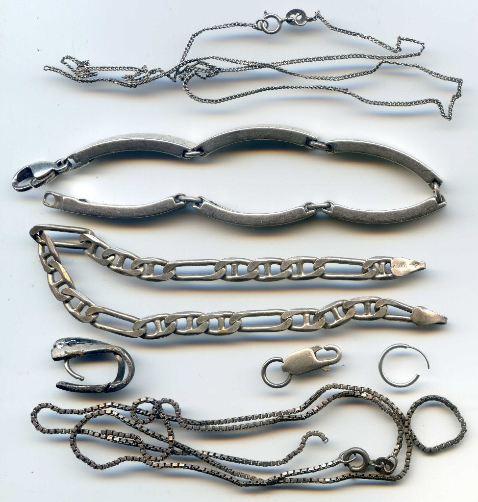 Zilveren Sieraden .925 - 34 Gram met 92,5% zilver gehalte, Postzegels en Munten, Edelmetalen en Baren, Verzenden, Zilver
