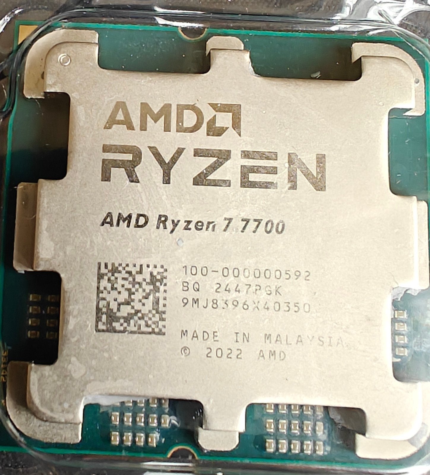 Ryzen 7 7700  Tray – 8 Cores / 16 Threads – Perfecte staat, Computers en Software, Processors, Ophalen of Verzenden