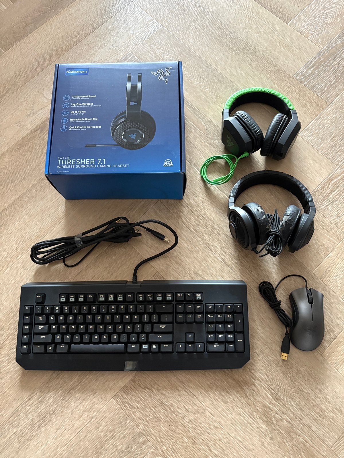 Oude Razer hardware, Gebruikt, Verzenden, Mute-functie, Draadloos