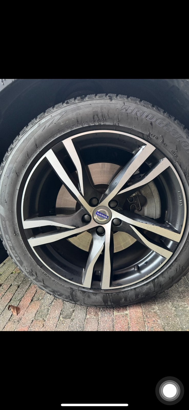 Volvo XC40 EX40 XC60 4 R-Design vlgn + Bridgestone wintrbndn, Ophalen, Volvo