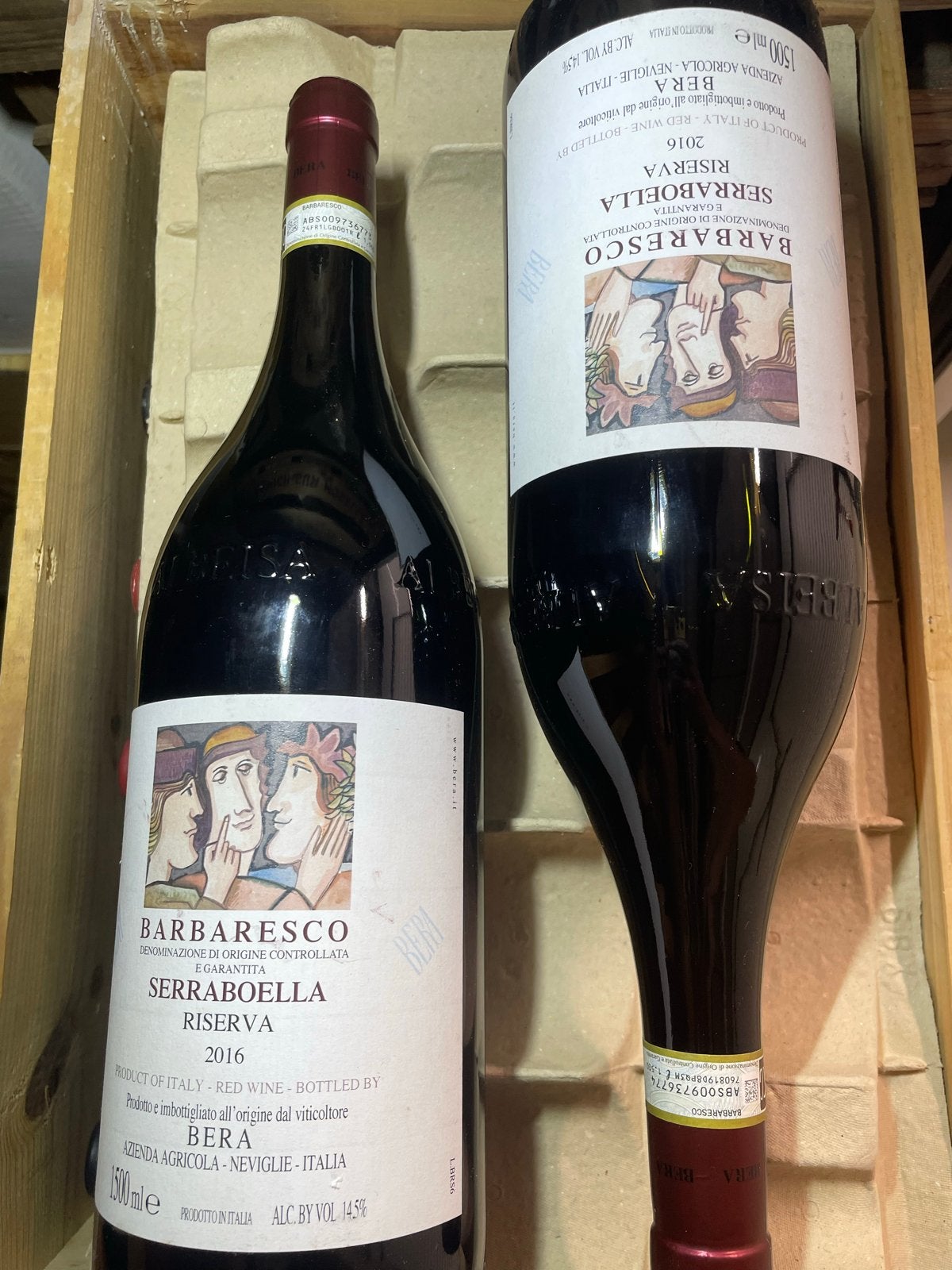 Barbaresco Serraboella Riserva 2016 Magnum - Bera, Ophalen of Verzenden, Nieuw, Italië, Rode wijn