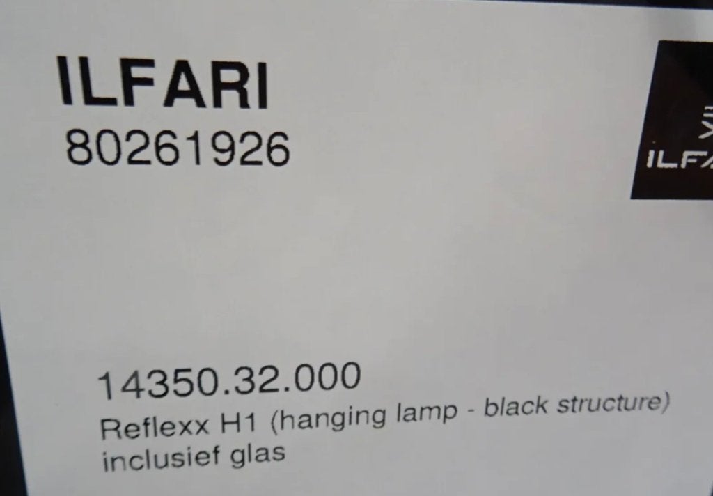 Nieuw hanglamp van Ilfari Reflexx twv € 500,00, Info@ilfari.nl, By Eve Tom Dixon Eichholtz Piet Boon Maretti, Nieuw, Ophalen of Verzenden