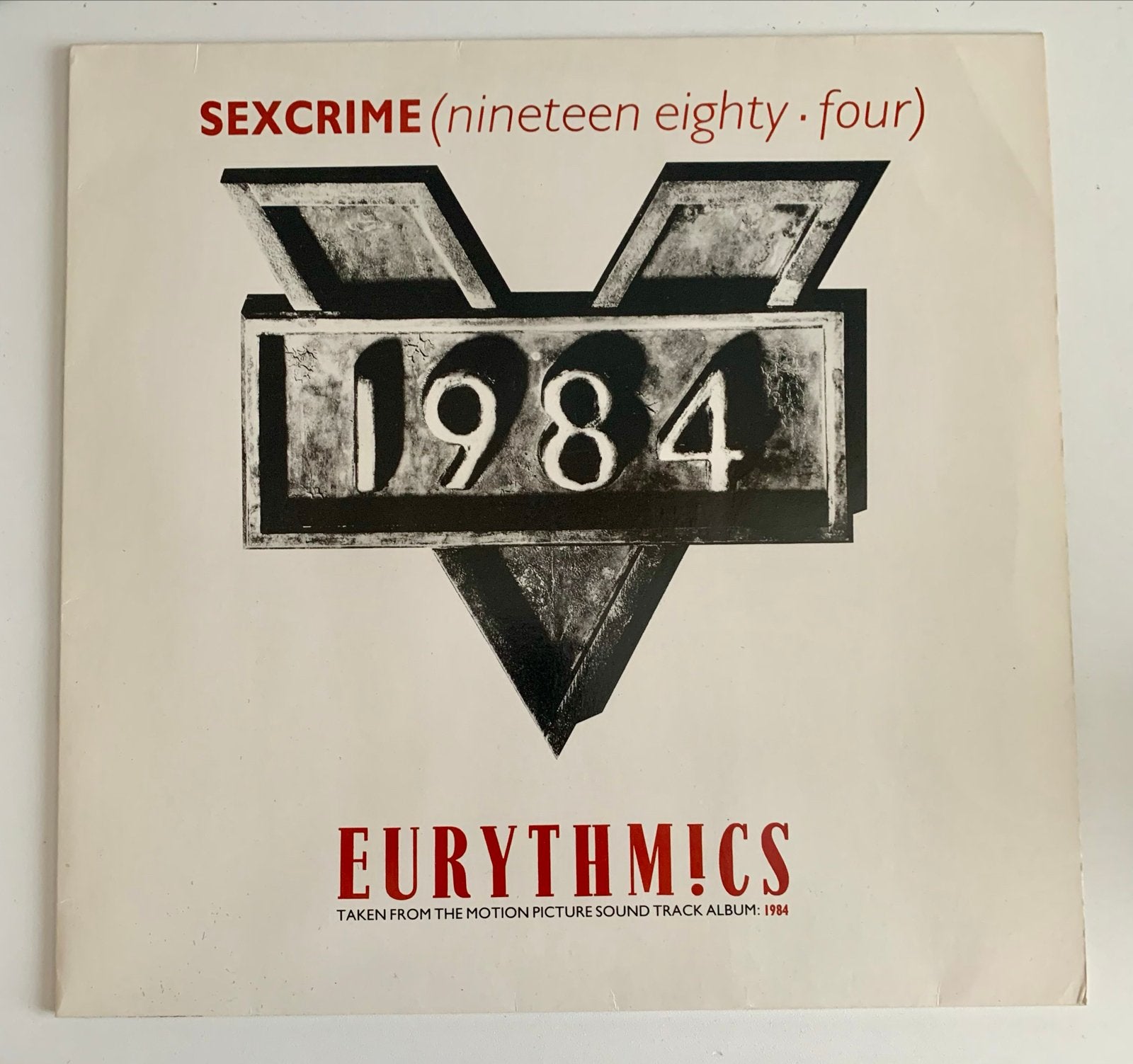 Eurythmics - Sexcrime (Nineteen Eighty-Four) Vinyl Single, New wave, Ophalen of Verzenden, Zo goed als nieuw, EP