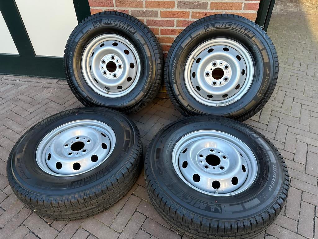NIEUW! Fiat Ducato camper velgen 5x130 heavy chasis Michelin, Auto-onderdelen, Banden en Velgen, Ophalen, Bestelwagen, 16 inch