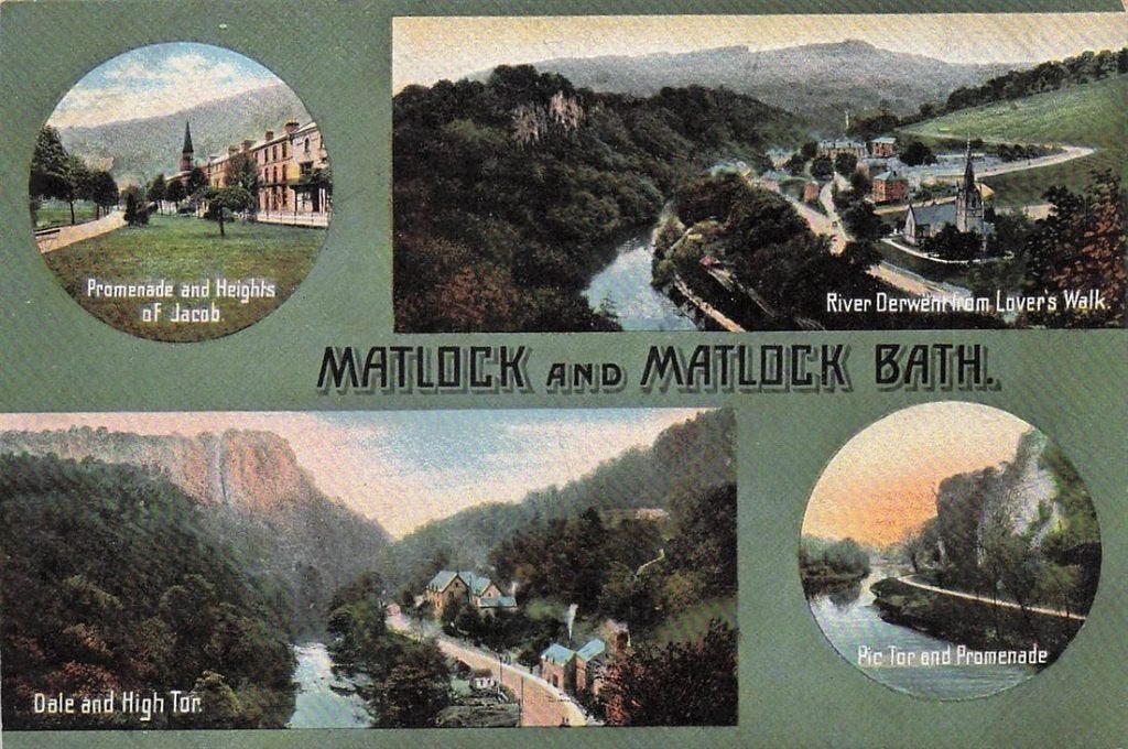 702-326-023 Matlock And Matlock Bath, Verzenden, Voor 1920, Engeland