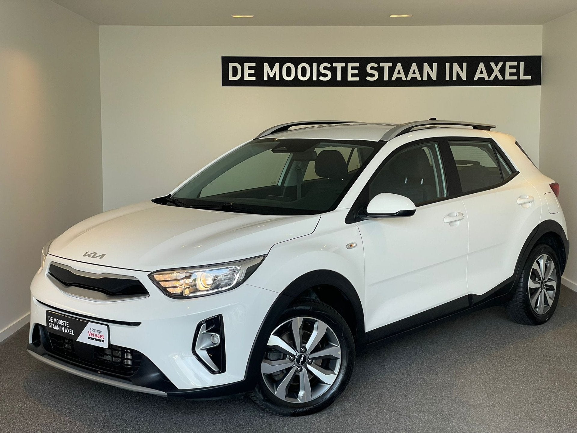 Kia Stonic 1.0 T-GDi MHEV ComfortLine, Auto's, Voorwielaandrijving, Gebruikt, Overige brandstoffen, Wit