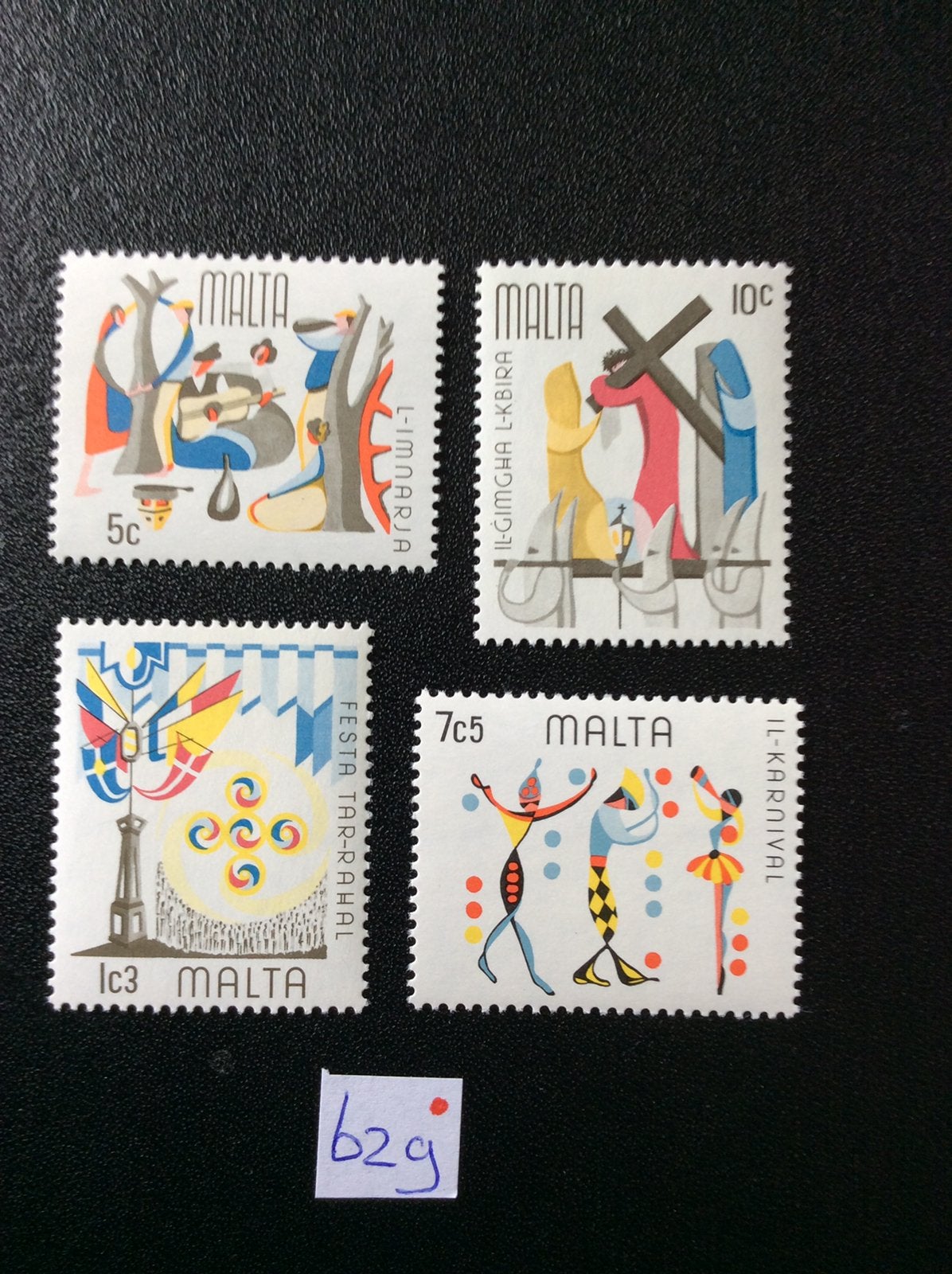 Malta postzegels 1976 pfr Mi 525/8, Ophalen of Verzenden, Malta, Postfris