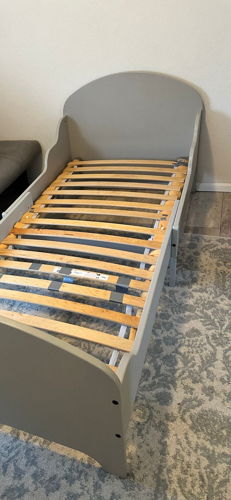 meegroeibed met matras gratis, Kinderen en Baby's, 70 tot 85 cm, Ophalen of Verzenden, Zo goed als nieuw, Matras