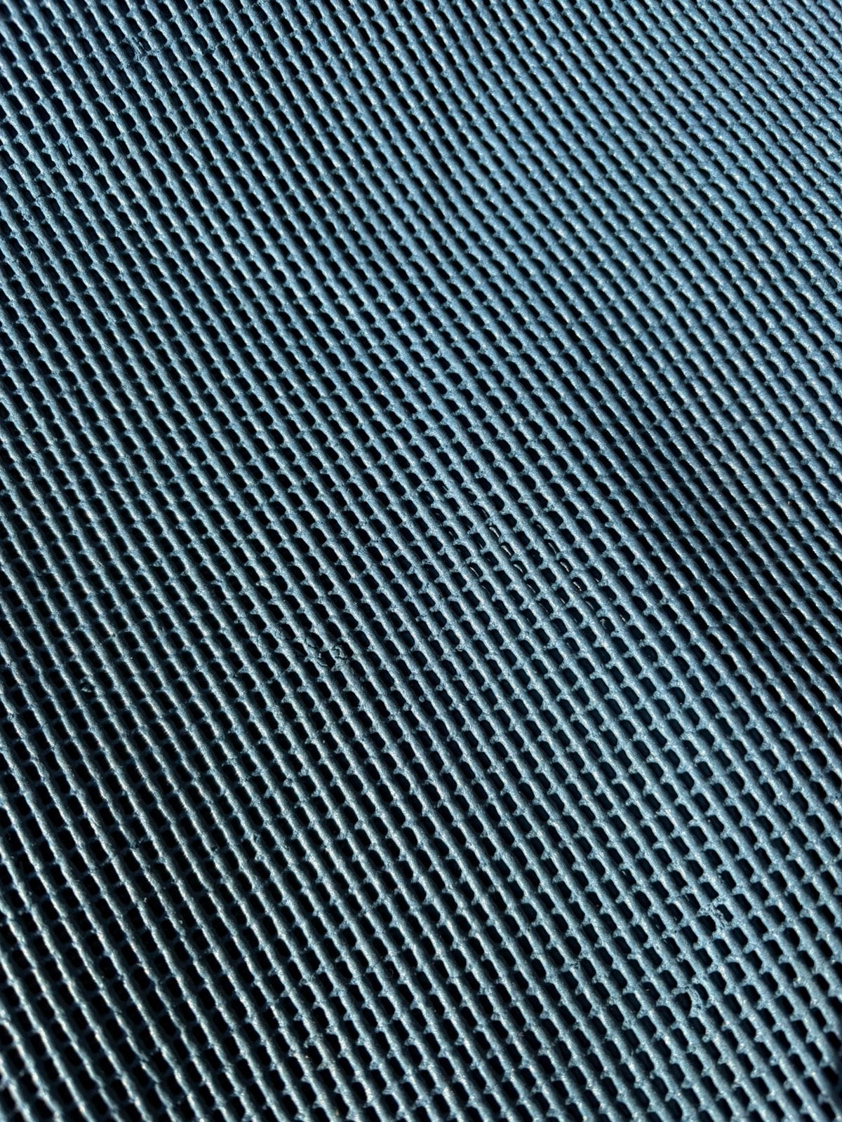 Blauw tenttapijt 220 cm x 230 cm, Caravans en Kamperen, Ophalen of Verzenden, Gebruikt