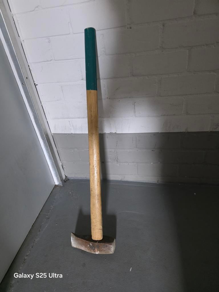 Stevige hamer met houten steel, Ophalen of Verzenden, Gebruikt