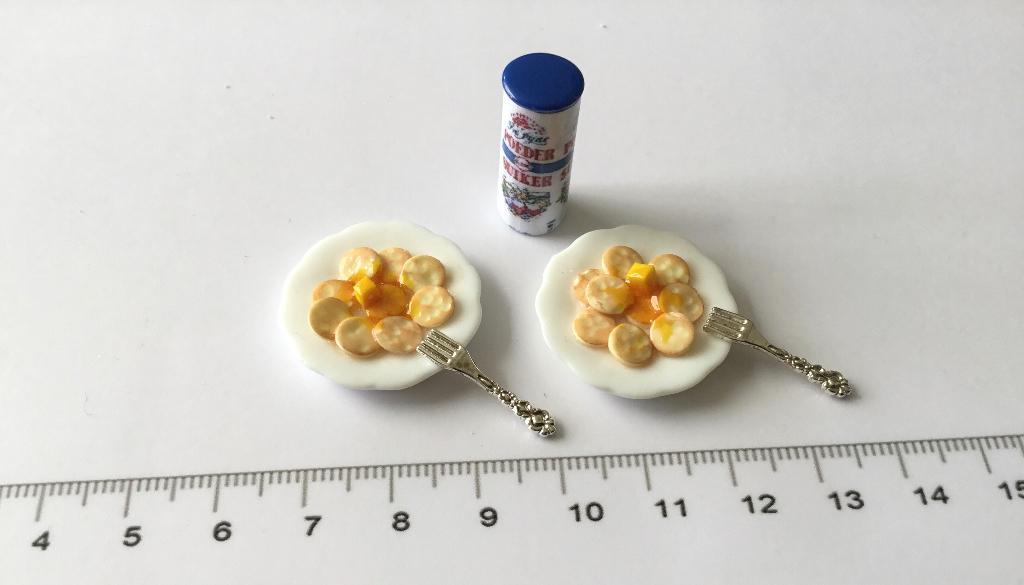 Poppenhuis miniaturen poffertjes 5, Verzamelen, Poppenhuizen en Toebehoren, Ophalen of Verzenden, Nieuw, Poppenhuis