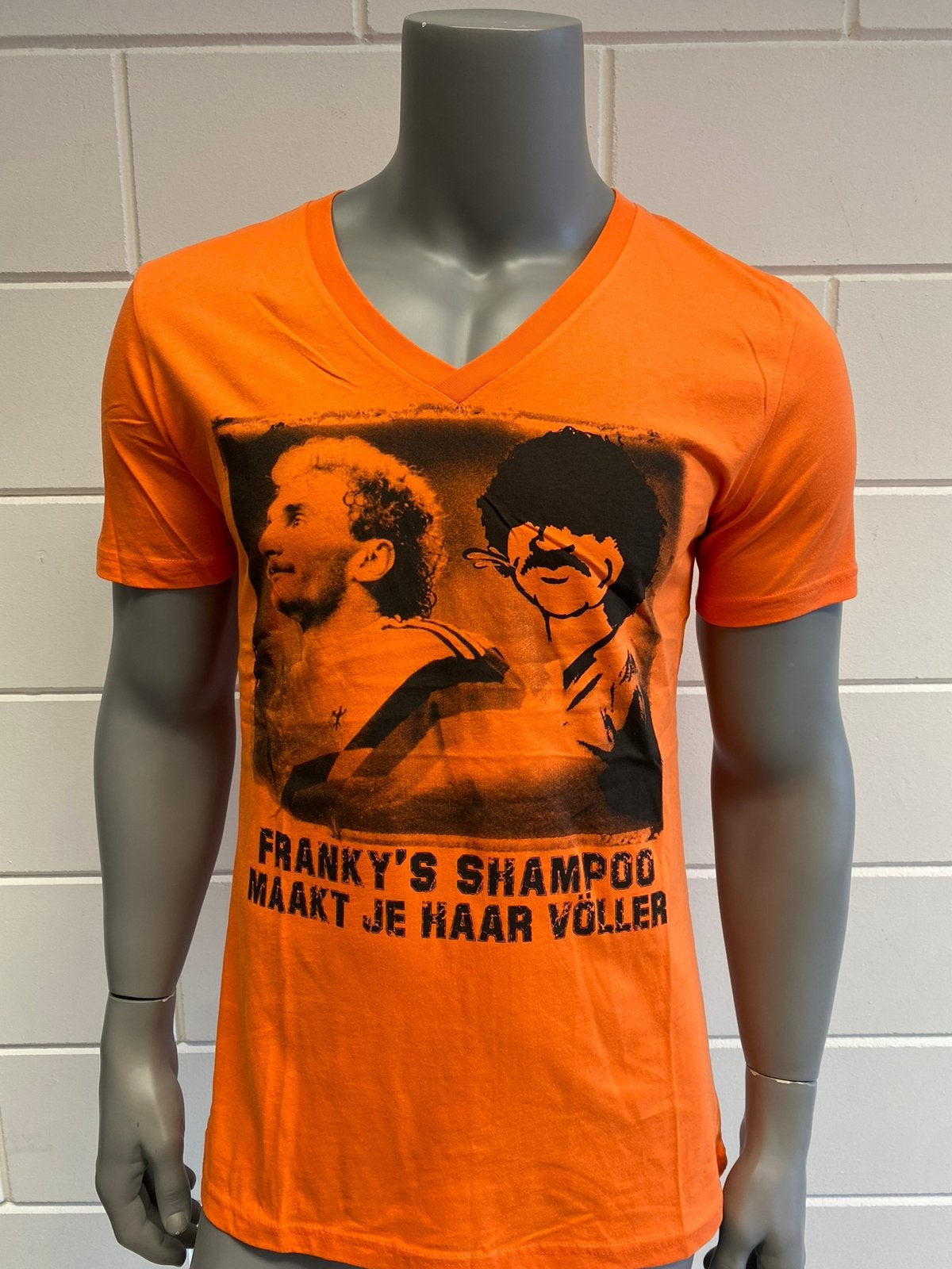 T-shirt heren WK voetbal oranje, Ophalen of Verzenden, Nieuw, Maat 52/54 (L), Oranje