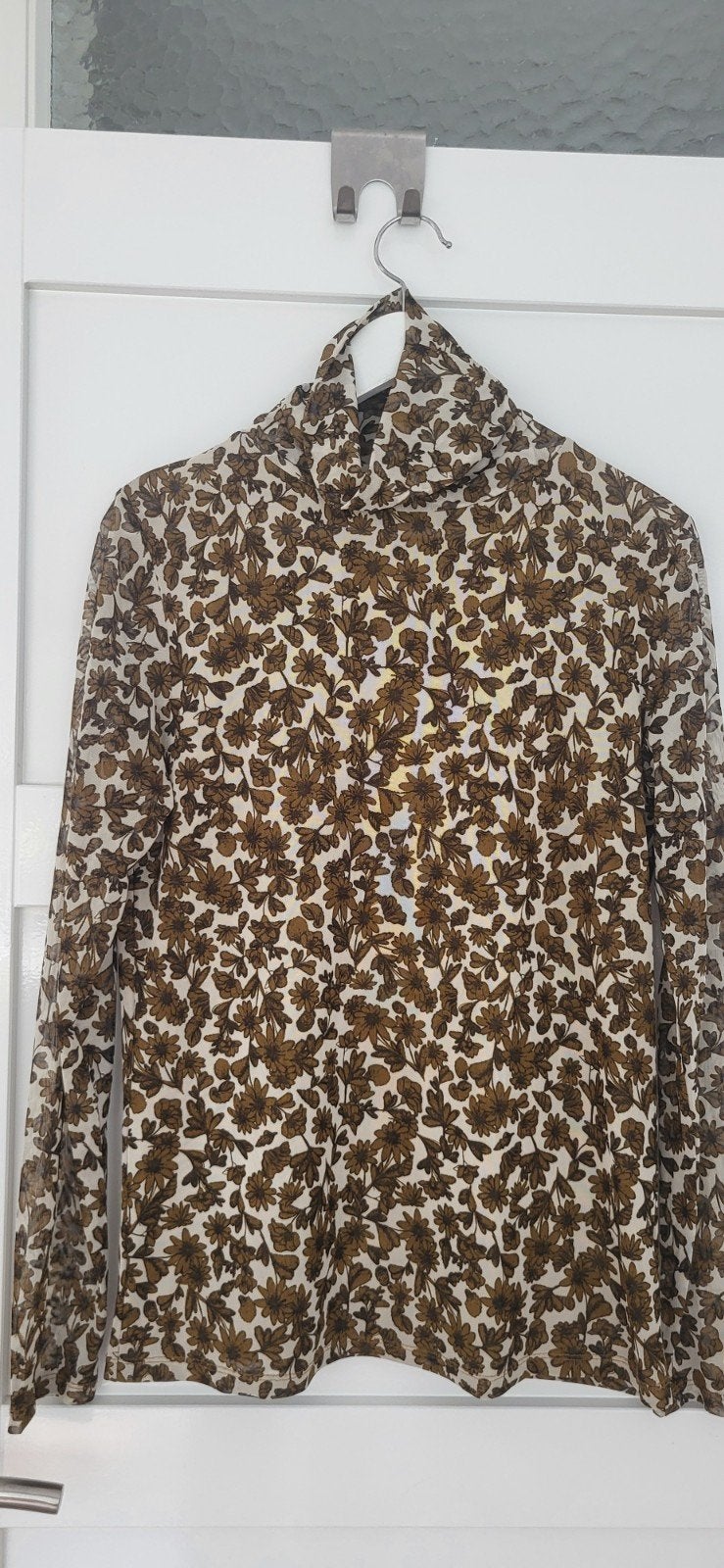 Fabienne Chapot mesh top olijfgroen mt 38, Kleding | Dames, Tops, Maat 38/40 (M), Ophalen of Verzenden, Zo goed als nieuw, Fabienne Chapot