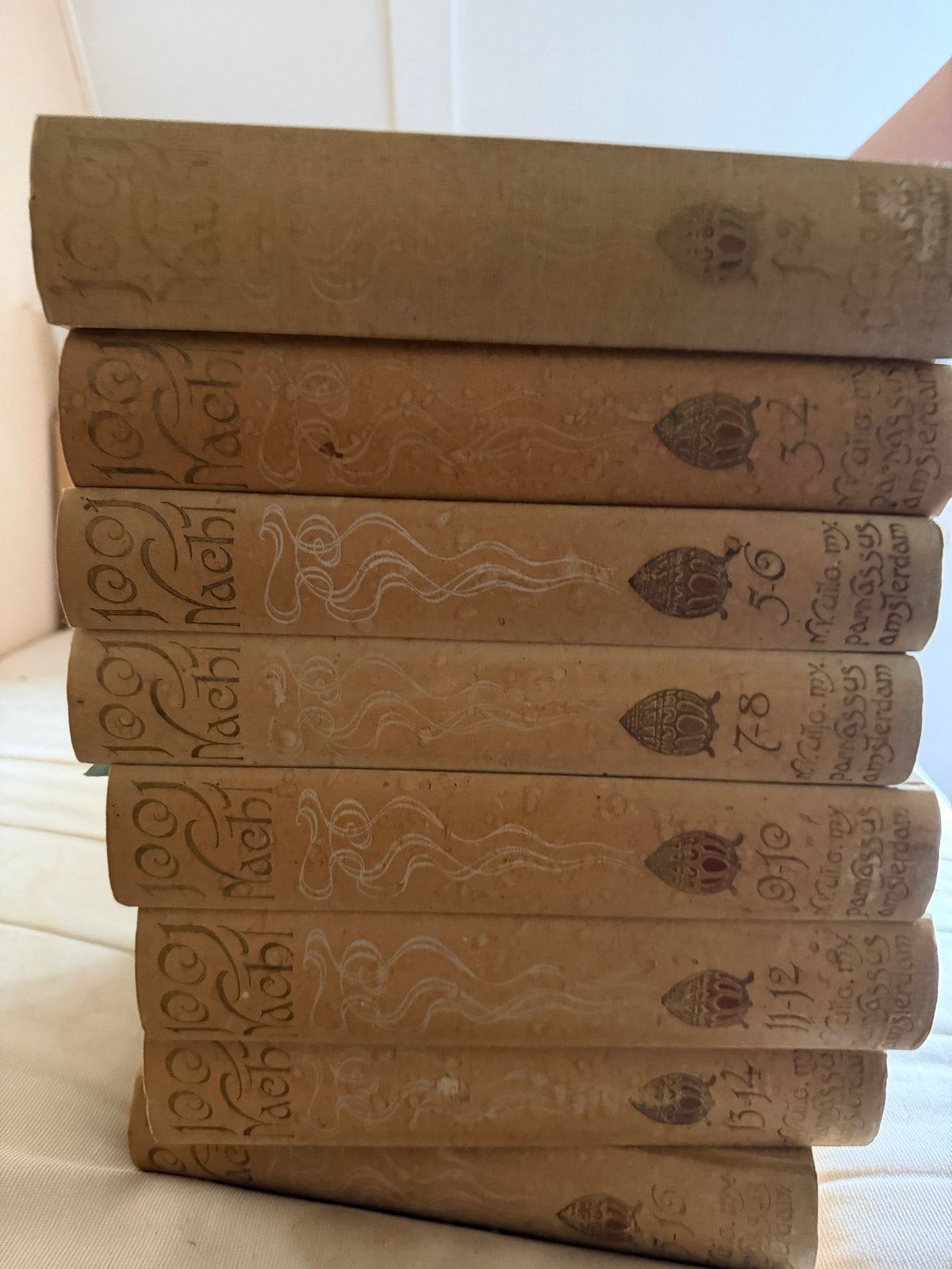 1001 Nacht - J.C. Mardrus (1943) - 8 delen, Boeken, Ophalen, Gelezen, Nederland