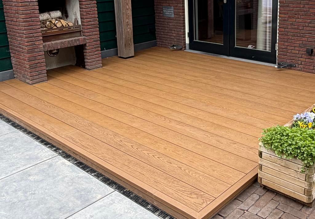Millboard planken 2 stuks nieuw kleur coppered oak, Ophalen, Nieuw, Composiet