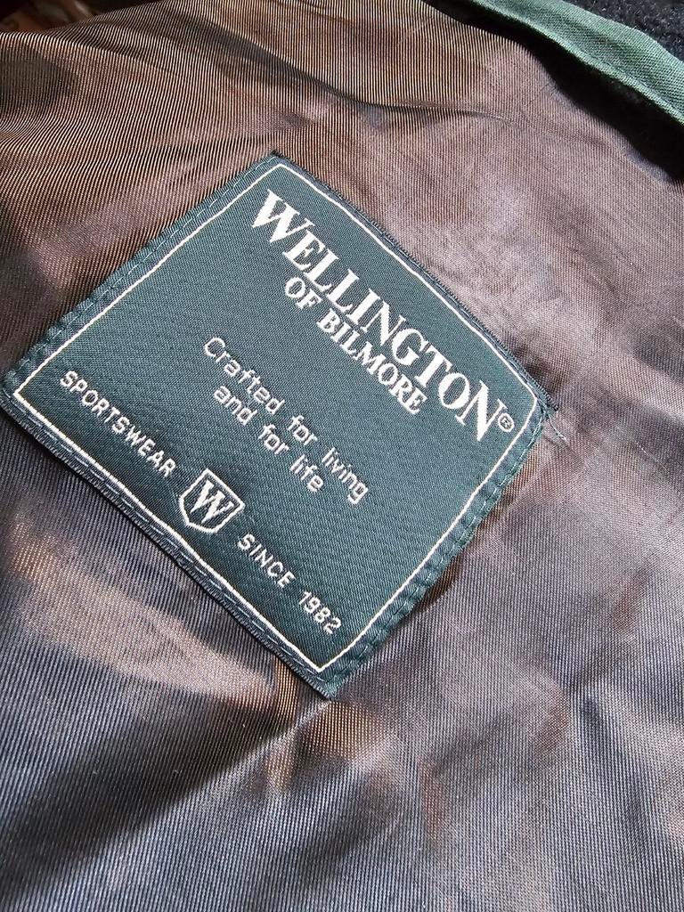 Wellington of Bilmore Elegante Zwarte Herenjas XL (52/54), Kleding | Heren, Jassen | Winter, Ophalen of Verzenden, Zo goed als nieuw
