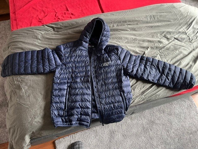 Pufferjack, Ophalen of Verzenden, Zo goed als nieuw, Maat 56/58 (XL), Blauw